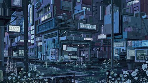 3840x1080px Free Download Hd Wallpaper Waneella Pixel Art City