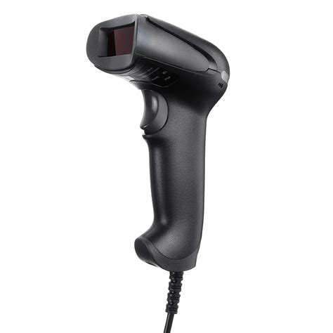 Automatic Usb Wired Laser Scan Barcode Scanner Bar Code Reader Black