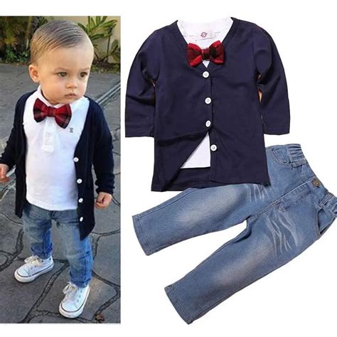 Formal Suit For Kids Gentleman 3 Pcs Boys Party Wear Kids Clothes Sets