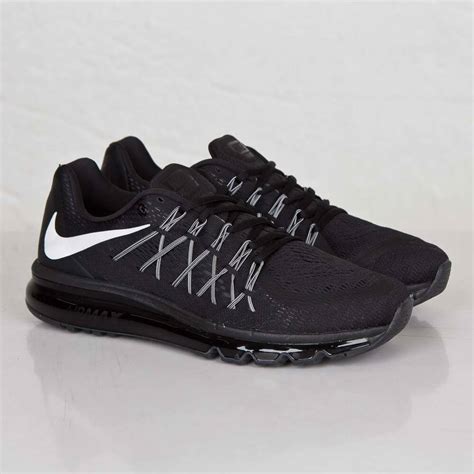 No Box Nike Air Max 2015 Mens Running Shoes Blackwhite
