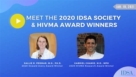 Meet The 2020 Idsa Society Award And Hivma Award Winners Dr Sallie