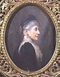 Portrait of the Archduchess Marie Caroline of Austria (1825-1915) oil ...