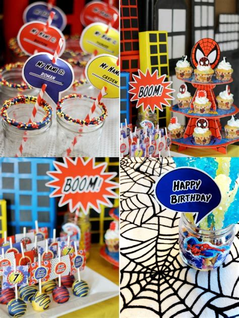 Design ideas and inspiration shop this gift guide everyday finds shop this gift guide price ($) any price under $10 $10 to $25. A SpiderMan Inspired 7th Birthday Party - Party Ideas ...