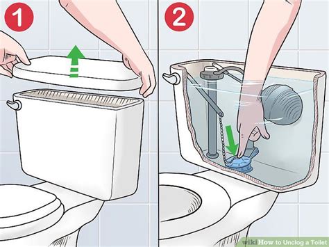 Image Titled Unclog A Toilet Step 1 Unplug Toilet Without Plunger How