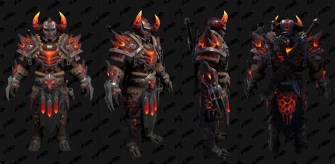 Diablo Immortal Datamining Barbarian Armor Sets Новости Wowhead