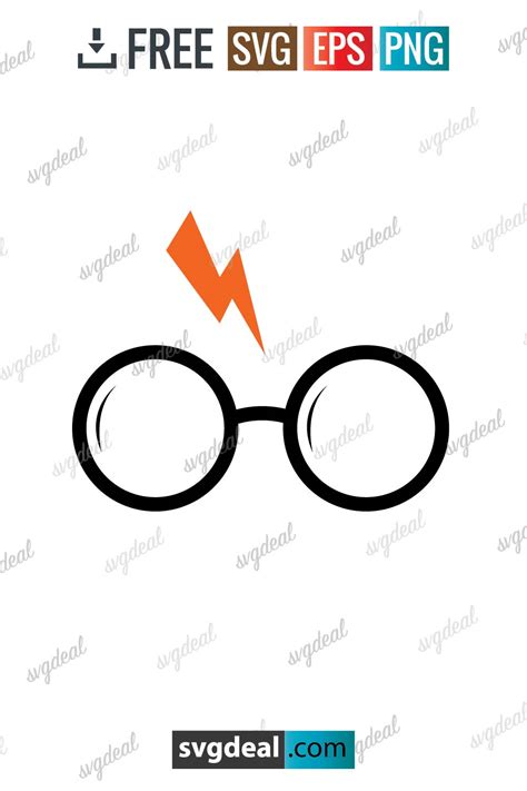 Harry Potter Glasses Svg Free Svg Files