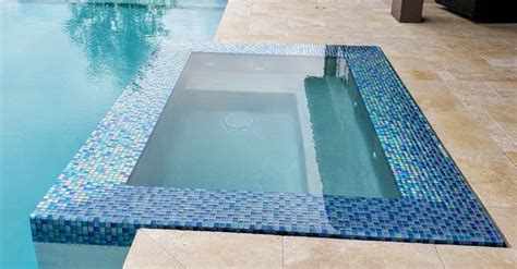 Orlando Modern Pool With Perimeter Overflow Spa Modern Pool