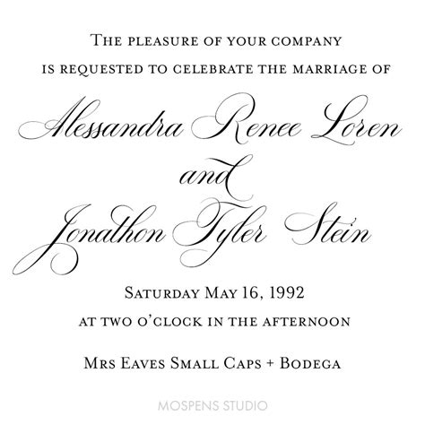 Wedding Invitation Font Combinations Home Design Ideas