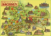 Saxony tourist map - Ontheworldmap.com
