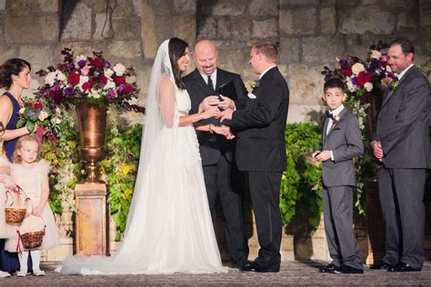 Traditional Christian Wedding And Tree Planting Ceremony