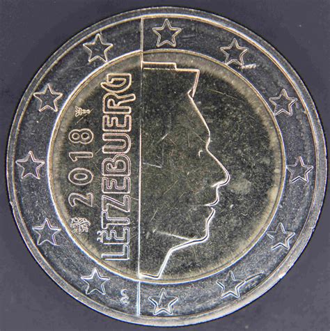Luxemburg 2 Euro Münze 2018 Euro Muenzentv Der Online Euromünzen