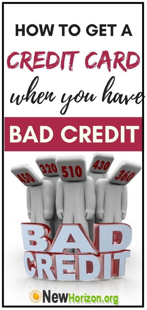 Maybe you would like to learn more about one of these? How To Get A Credit Card When You Have Bad Credit | Business credit cards, Credit repair, Bad credit
