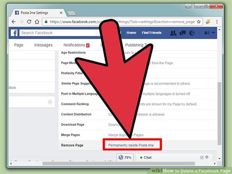 It includes information on how to confirm you are an admin of the page and several alternatives to deleting a page. 3 Easy Ways to Delete a Facebook Page - wikiHow