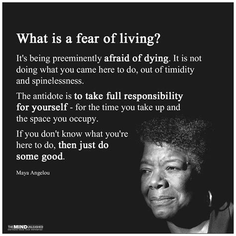 What Is A Fear Of Living