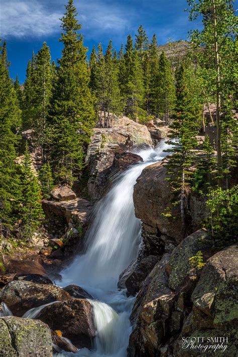 Alberta Falls No 2 Rocky Mountain National Park Scott