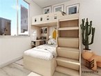 新款L型組合床設計|香港米格蘭公屋室內設計 - 米格蘭全屋定制