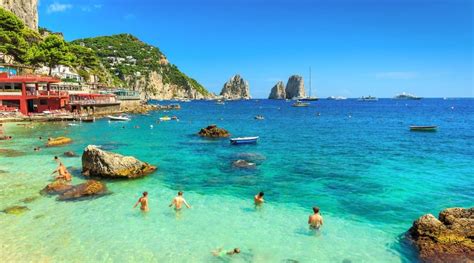 Beautiful Capri Island In Southern Italy Feyster