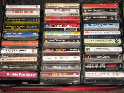 country music cassettes lot 30 cassettes music cassette country music road music