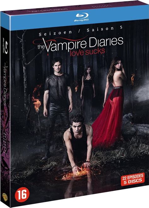 The Vampire Diaries Seizoen 5 Blu Ray Blu Ray Paul Wesley Dvd