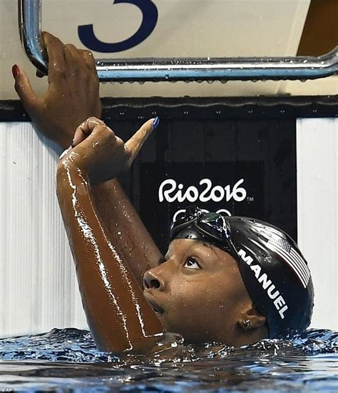 Simone Manuel Becomes First Black Woman To Win Individual Swim Gold