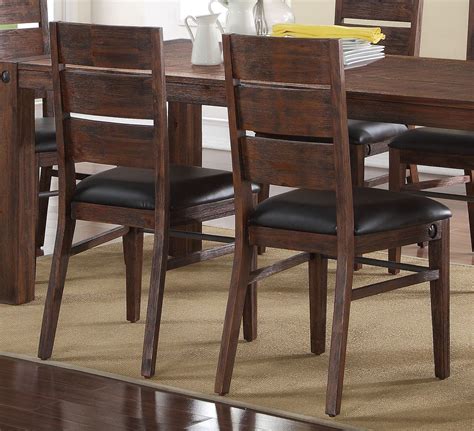 These distressed wood dining chairs come with modern aesthetic appearances that can also blend well in hotels, restaurants and bars. Fairway Royal Classics Distressed Walnut Dining Chair Set ...