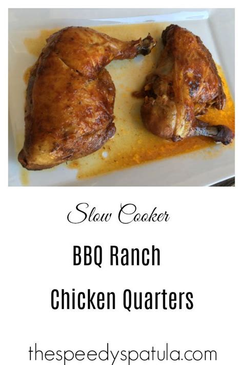 I'm a divorced male this was very easy to make and very delicious. Chicken Leg Quarters in the Crock Pot | Recipe | Chicken ...