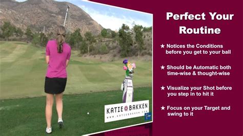 Learn How To Perfect The Pre Shot Routine Golf Instruction Video Youtube
