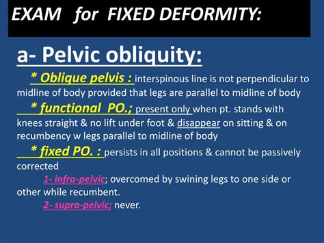 Ppt Pelvic Obliquity Powerpoint Presentation Free Download Id