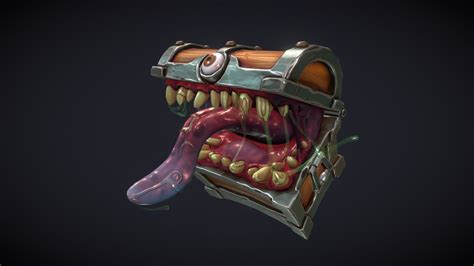 mimic chest 3d model by markskovrup [f64f726] sketchfab