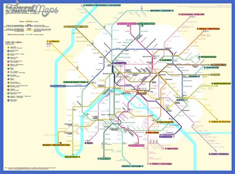 Paris Subway Map