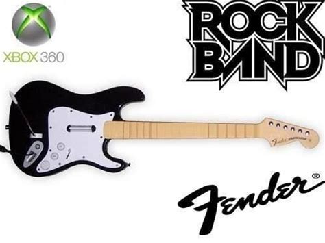 Guitarra Fender Xbox 360 Pc Rock Band Guitar Hero Original R 16990
