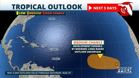 A New Tropical Storm Could Form In The Central Atlantic This Week