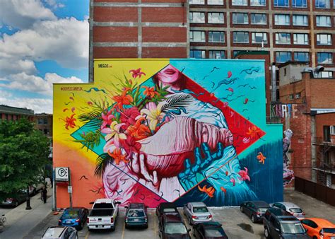 A Selection Of Murals From Mural In Montreal 2016 Brooklyn Street Art