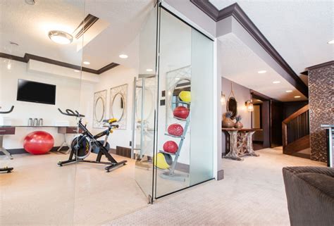 Home Gym Glass Doors Spaceshow Portugues
