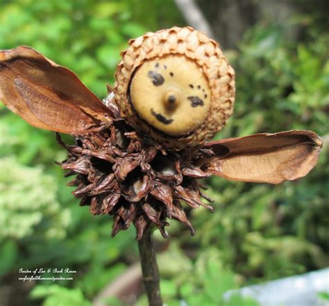 Diy Project Making Fairies From Natural Materials Our