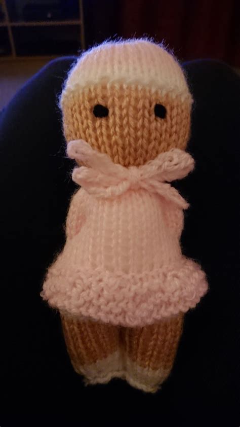 Comfort Doll I Made For A Friends Baby 😊 Knitting Patterns Toys