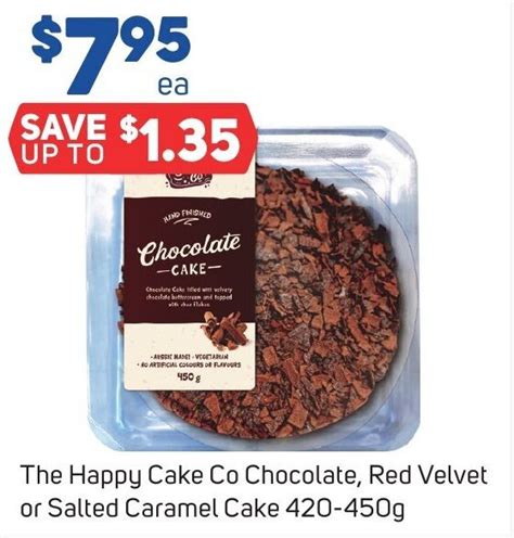 The Happy Cake Co Chocolate Red Velvet Offer At Foodland