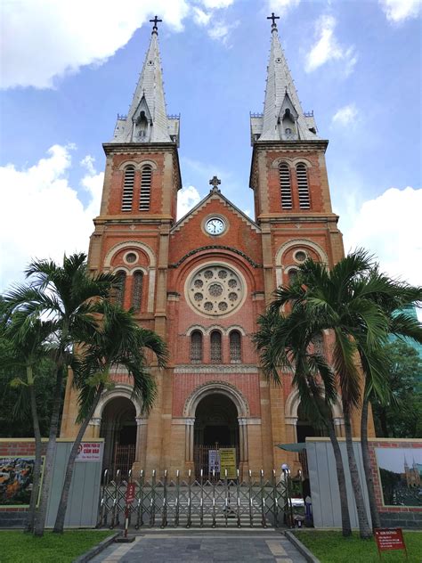 Ho Chi Minh City Vietnam Notre Dame Cathedral