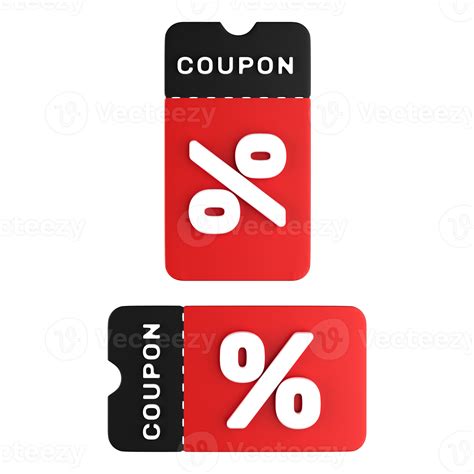 Discount Coupon 3d 12872341 Png
