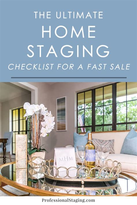 Sell Your Home Faster The Ultimate Home Staging Checklist Mhm