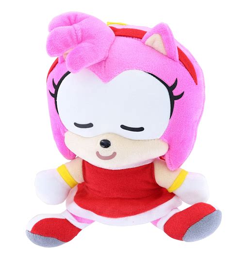 Ge Animation Ge 52635 Sonic The Hedgehog 9 Amy Rose In Red Dress Stuffed Plush