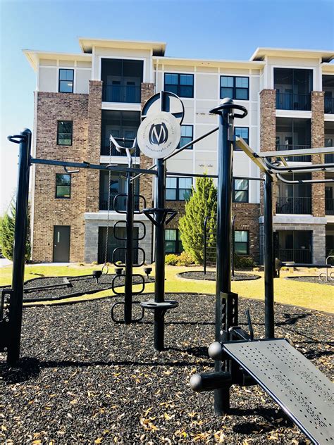 Apartment Complex Creates Outdoor Fitness Amenities For Its Residence