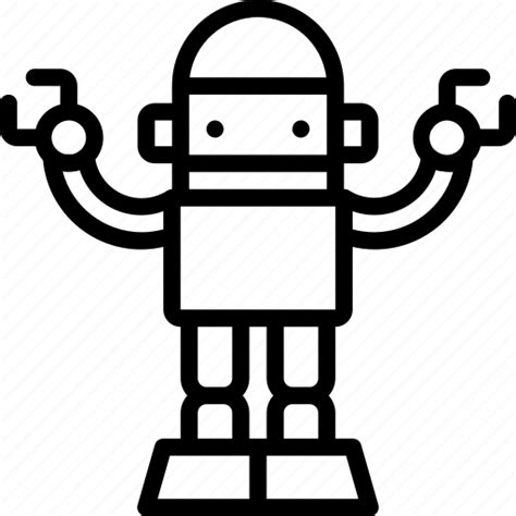 Bot Droid Mech Mechanical Robot Robots Icon Download On Iconfinder