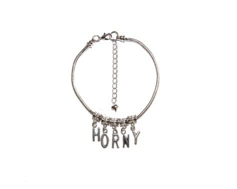 Hotwife Anklet Horny Euro Ankle Chain Jewellery Femdom Slut Fetish