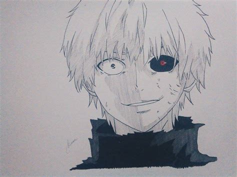 This I My First Time Drawing Kaneki Hope You Like It Rtokyoghoul