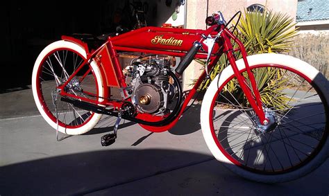 Taylar Cycles Custom Build Indian Tribute Btr Boardtrack Racer Indian