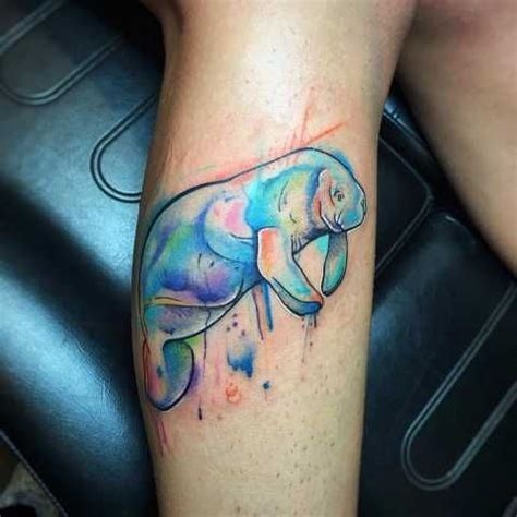 Awe how cute is this little guy? Image result for manatee tattoo small | Tattoos ...