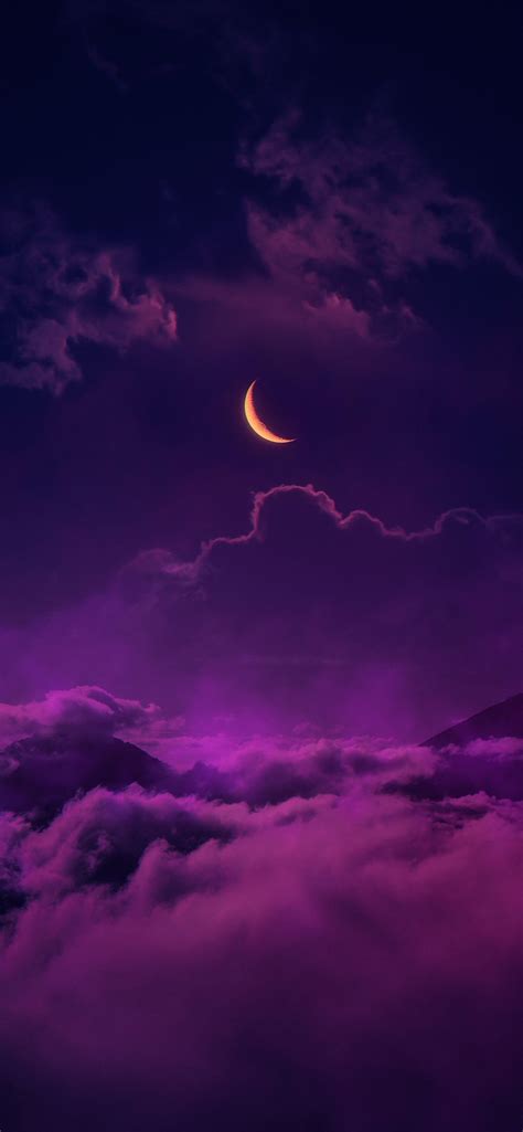 Purple Moon 2 Riphonewallpapers