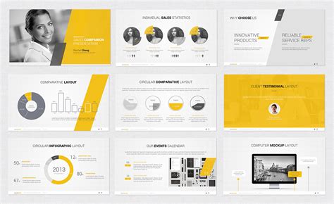 Powerpoint Template On Behance