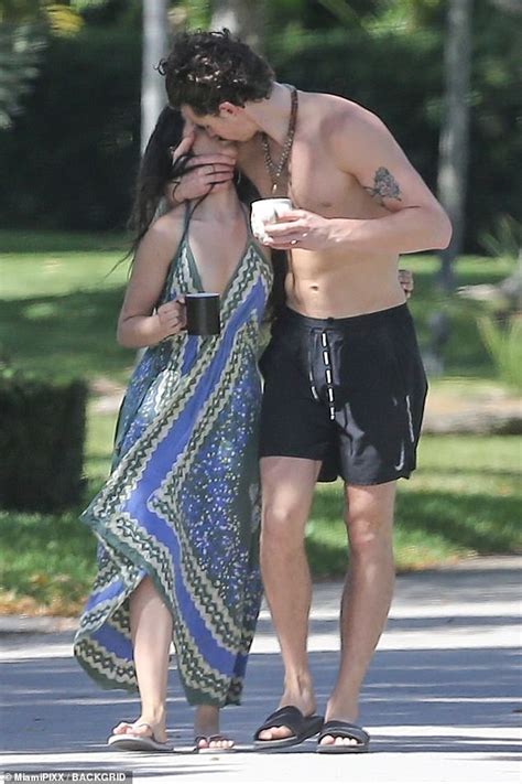 Shawn Mendes And Camila Cabello Share A Passionate Kiss In Miami